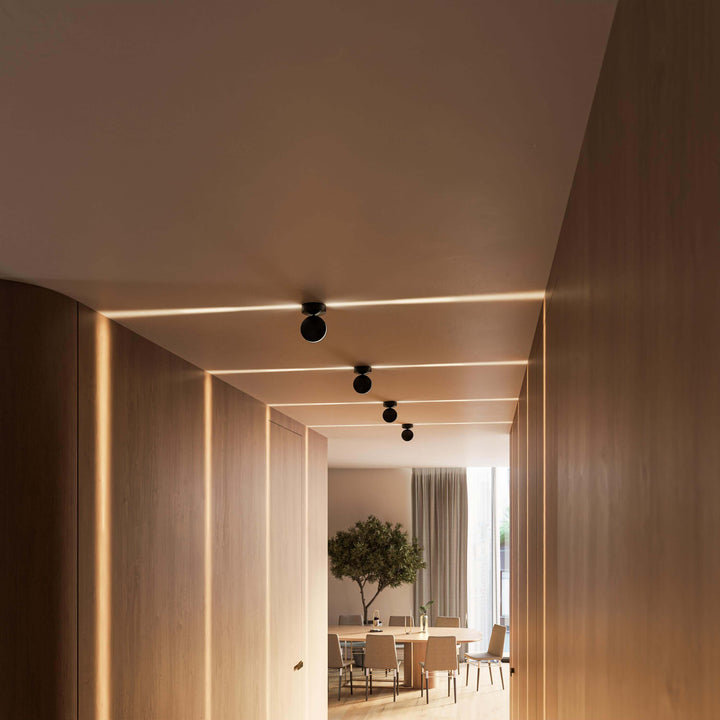 SPECTRA™ LED Wandlamp | 360° Draaibaar Licht | Minimalistisch Mat Wit | Spectaculair Lichtspel