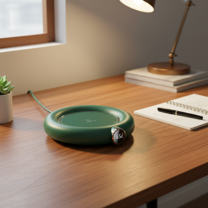 MugWarmer™ Kopverwarmer – Altijd Warme Koffie met 3 Temperatuurstanden