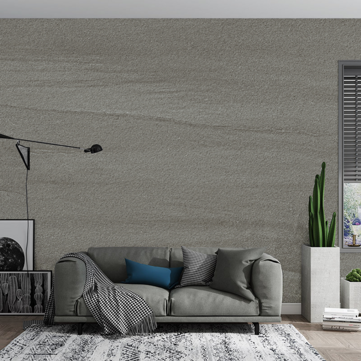 Cemento Grigio | Zelfklevend PVC Behang Grijs