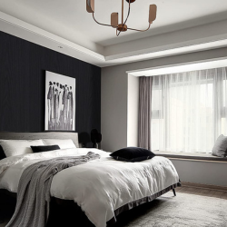 Legno Nero | Zelfklevend PVC Behang Zwart