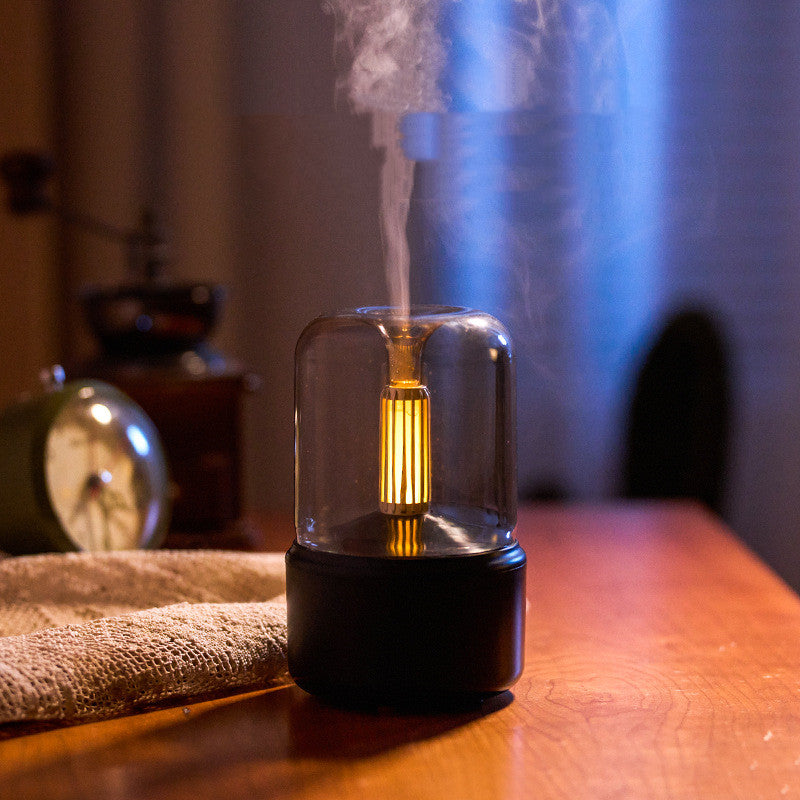 Aromatherapie Kaarslicht Diffuser | Rustgevende LED Vlam & Geurverspreider