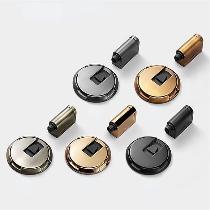 Mechanical Door Stopper | Lockable Door Holder Made of Solid Zinc Alloy