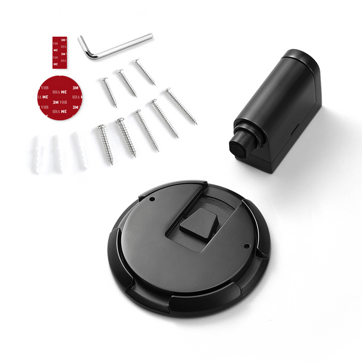 Mechanical Door Stopper | Lockable Door Holder Made of Solid Zinc Alloy