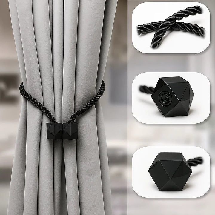 Magnetische Gordijnhouders | 1 + 1 GRATIS