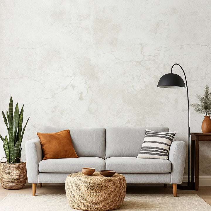 Cemento Leggero | Zelfklevend PVC Behang Grijs