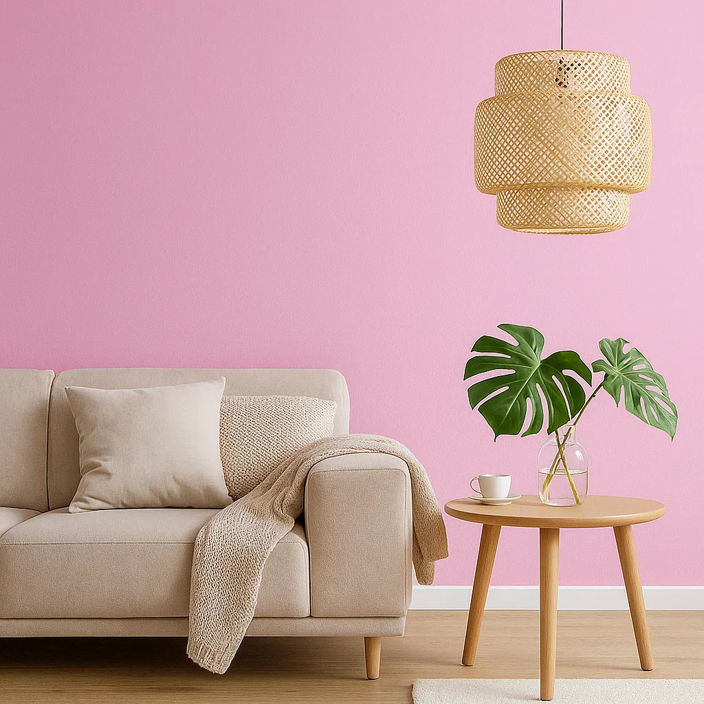 Solido Rosa Intenso | Zelfklevend PVC Behang Roze