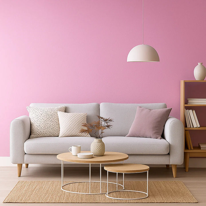Solido Rosa Intenso | Zelfklevend PVC Behang Roze