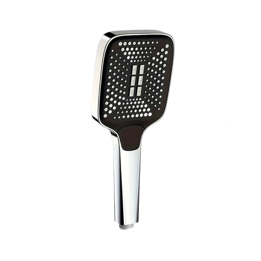 Vierkante Verstelbare Douchekop | Compleet Pakket met Slang & Ophangstuk – Universele Aansluiting