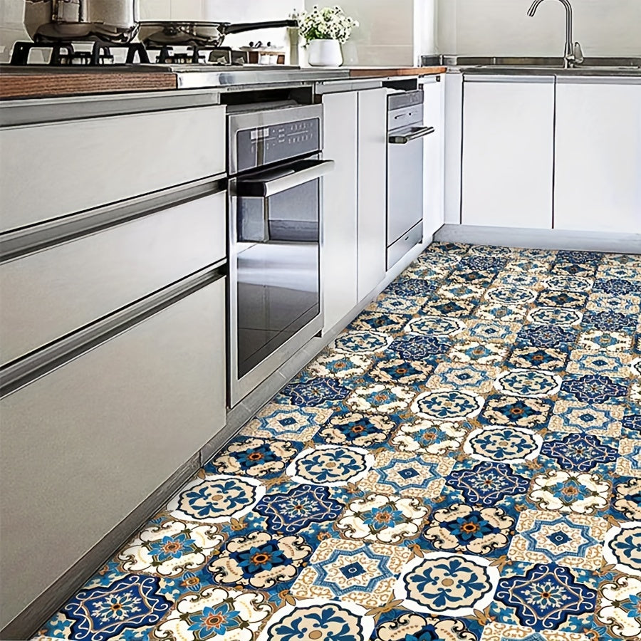 DIY Marokkaanse Tegelstickers | Waterdichte PVC Wandstickers voor Keuken & Badkamer