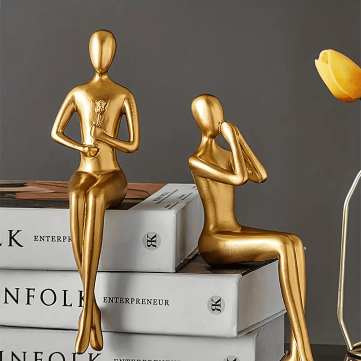 Luxe Hars Beeld | Handgemaakt Ambachtelijk Decorstuk