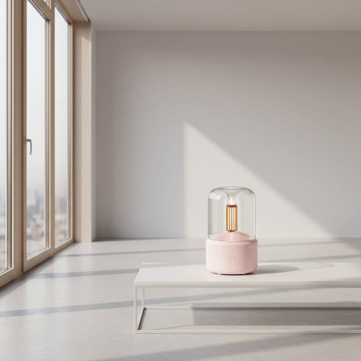 Aromatherapie Kaarslicht Diffuser | Rustgevende LED Vlam & Geurverspreider