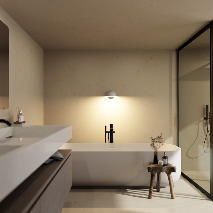 Orion™ LED Wandlamp | Draadloos of Met Kabel | Warm Sfeervol Licht voor Binnen & Buiten