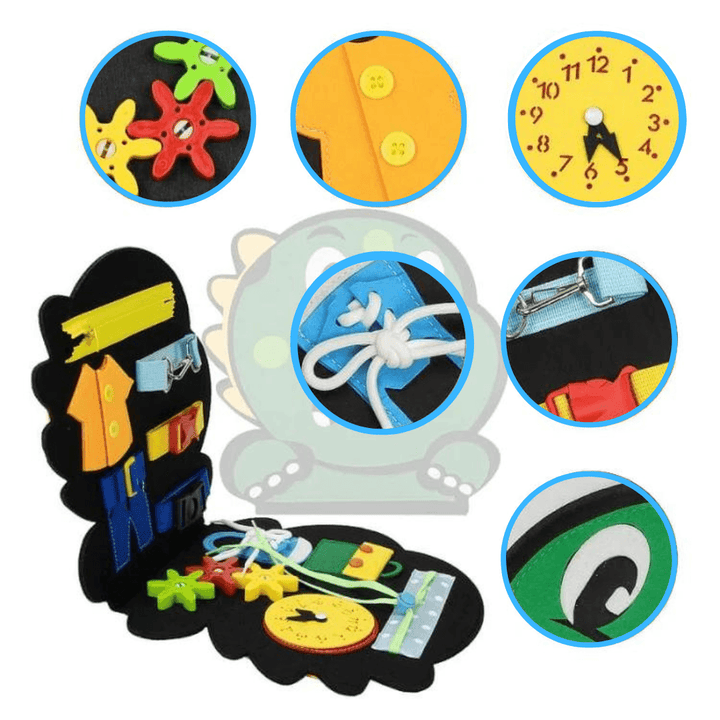 BusyBoard™ Educatief Activiteitenbord | Motoriek & Logic Speelbord voor Peuters