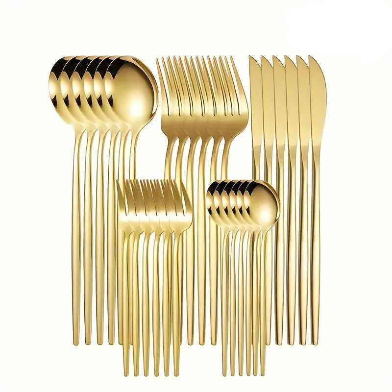 Luxe Bestekset 30-delig | 6 Personen | Modern Design