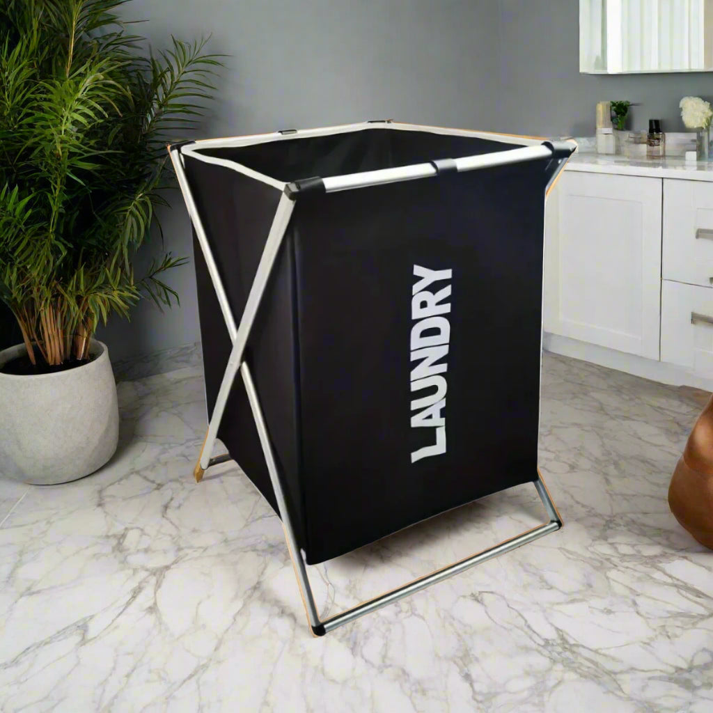 Opvouwbare Wasmand | Grote Waterdichte Wasmand – Stevig & Draagbaar