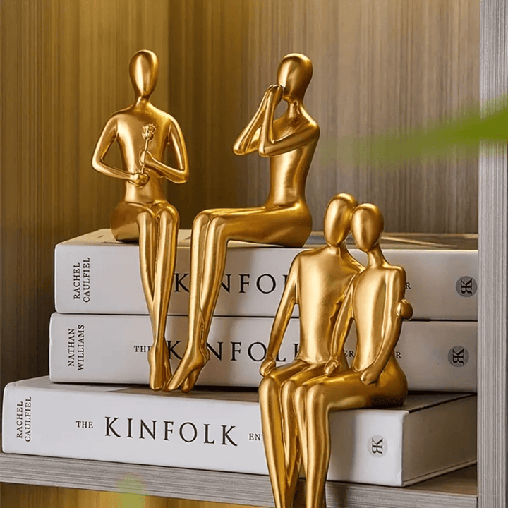 Luxe Hars Beeld | Handgemaakt Ambachtelijk Decorstuk