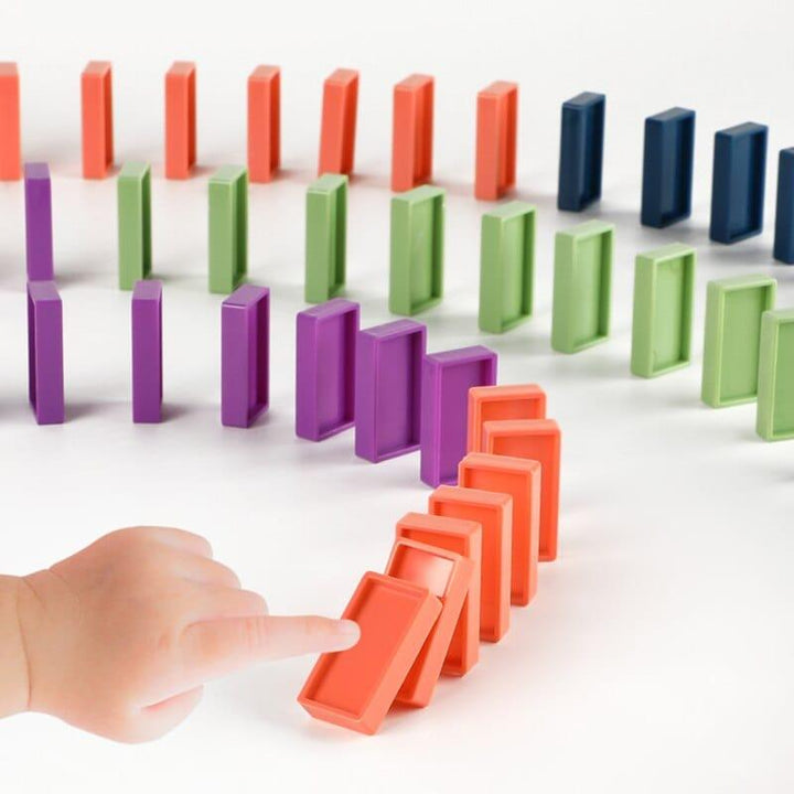Domino Train™ | Automatische Domino Trein | Inclusief 60 Stenen