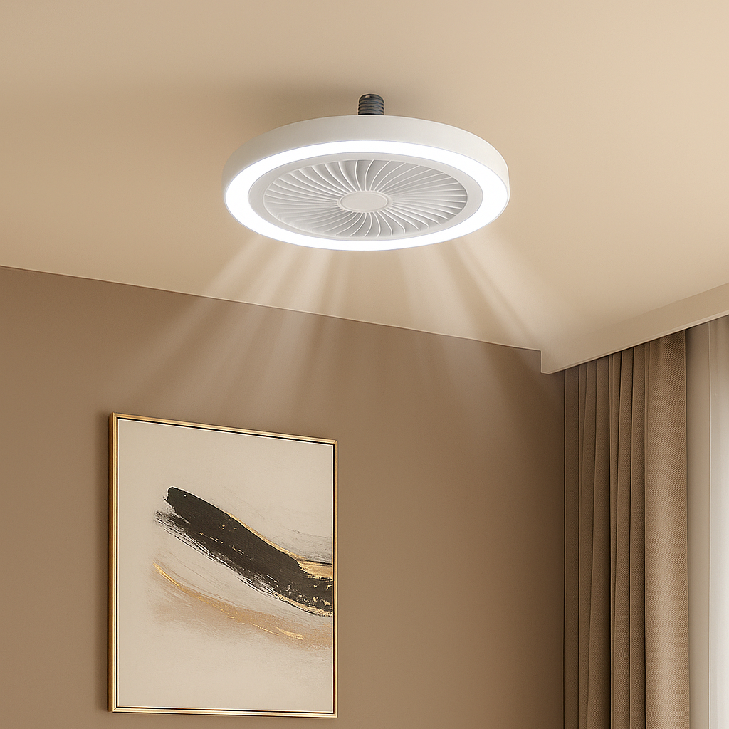 LED Smart Ventilator lamp | Met Afstandsbediening & Timer