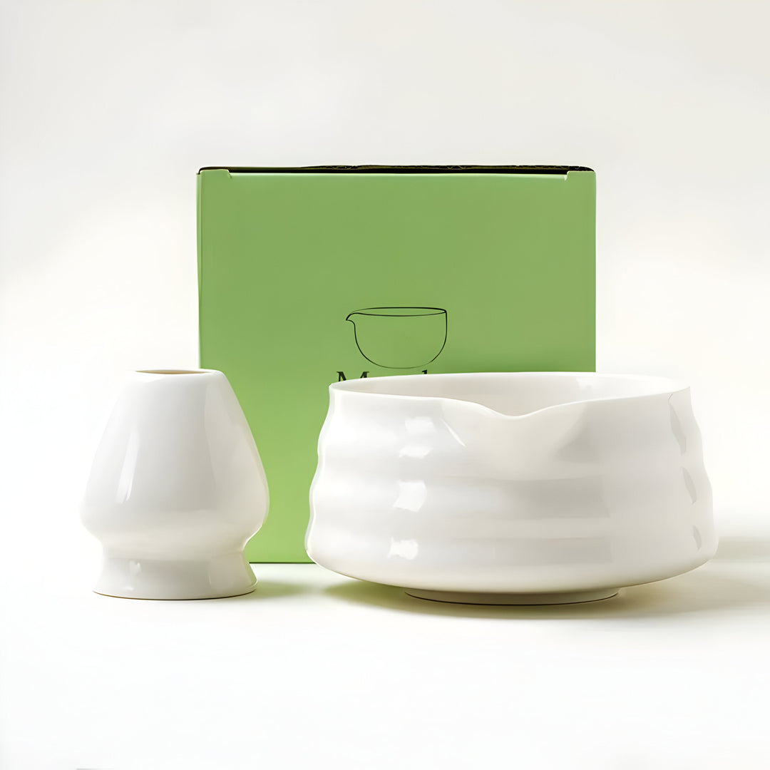 Matcha Set Keramiek | Traditioneel Japanse Theeset van Porselein