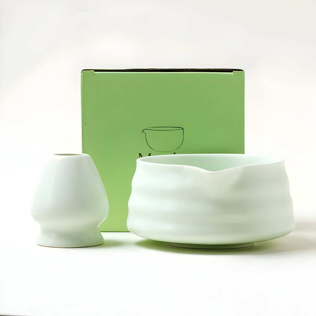 Matcha Set Keramiek | Traditioneel Japanse Theeset van Porselein