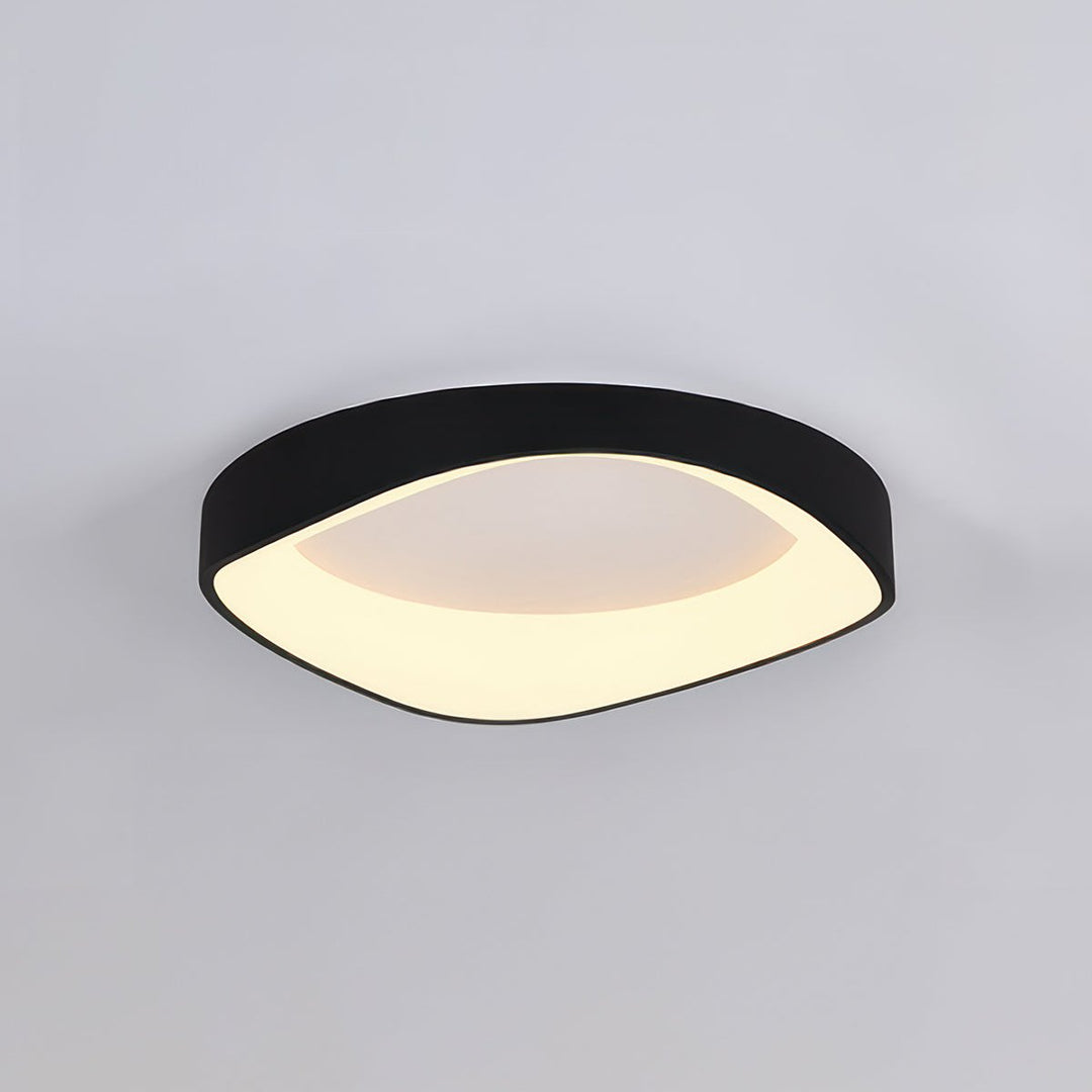 Nordic Artistic Wood Grain Plafondlamp | Scandinavisch Design | LED Verlichting