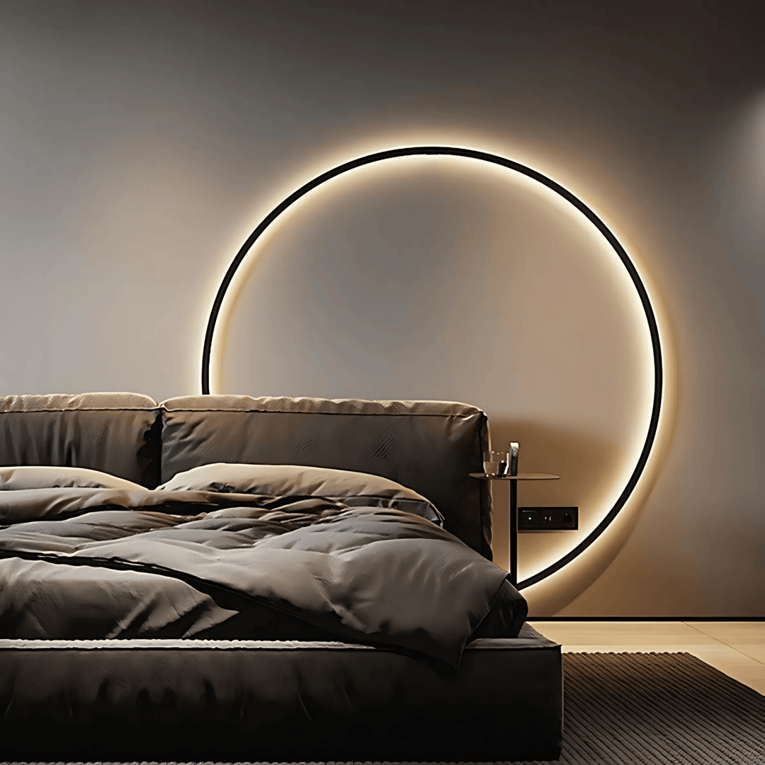 Stellar Wandlamp | Moderne dimbare wandlamp met strak zwart design