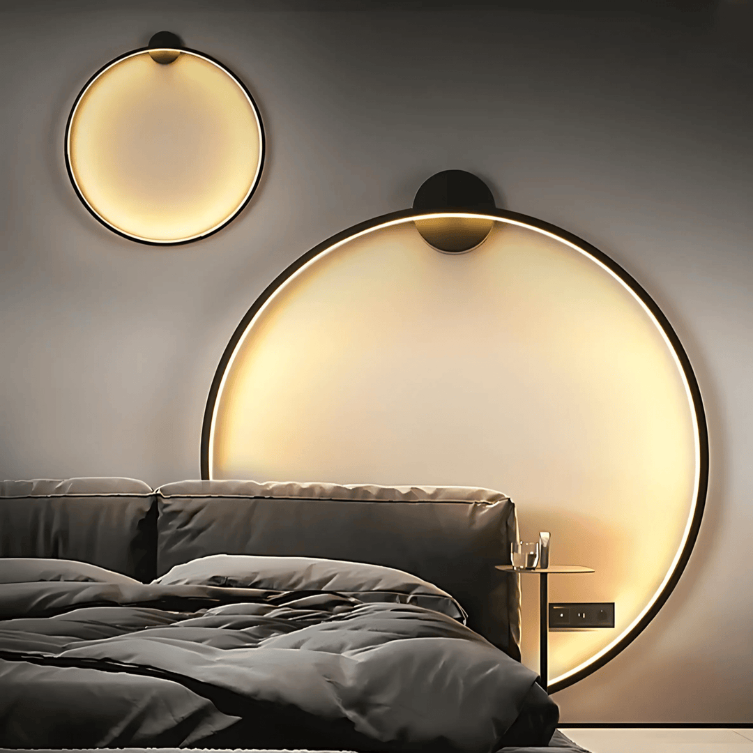 Stellar Wandlamp | Moderne dimbare wandlamp met strak zwart design