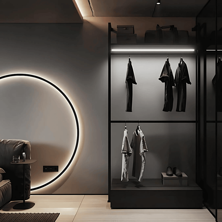 Stellar Wandlamp | Moderne dimbare wandlamp met strak zwart design