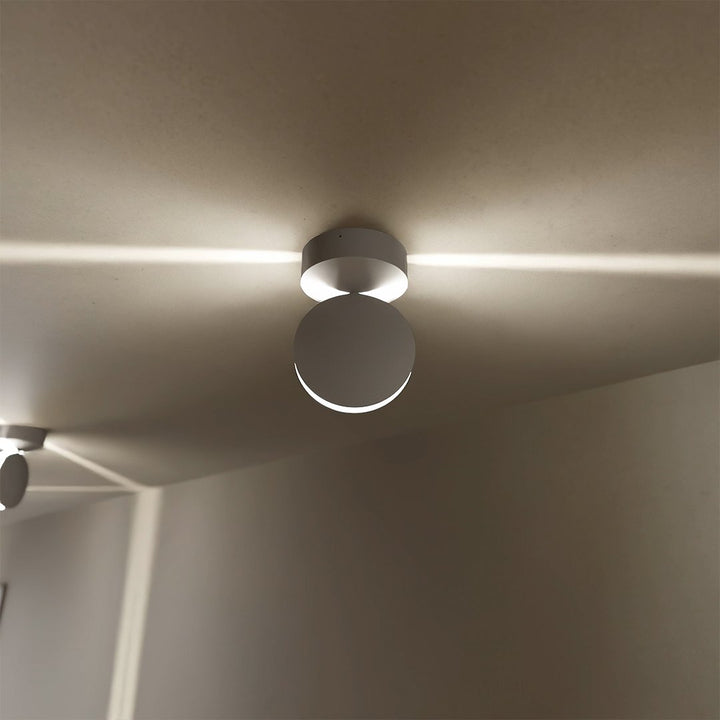 SPECTRA™ LED Wandlamp | 360° Draaibaar Licht | Minimalistisch Mat Wit | Spectaculair Lichtspel
